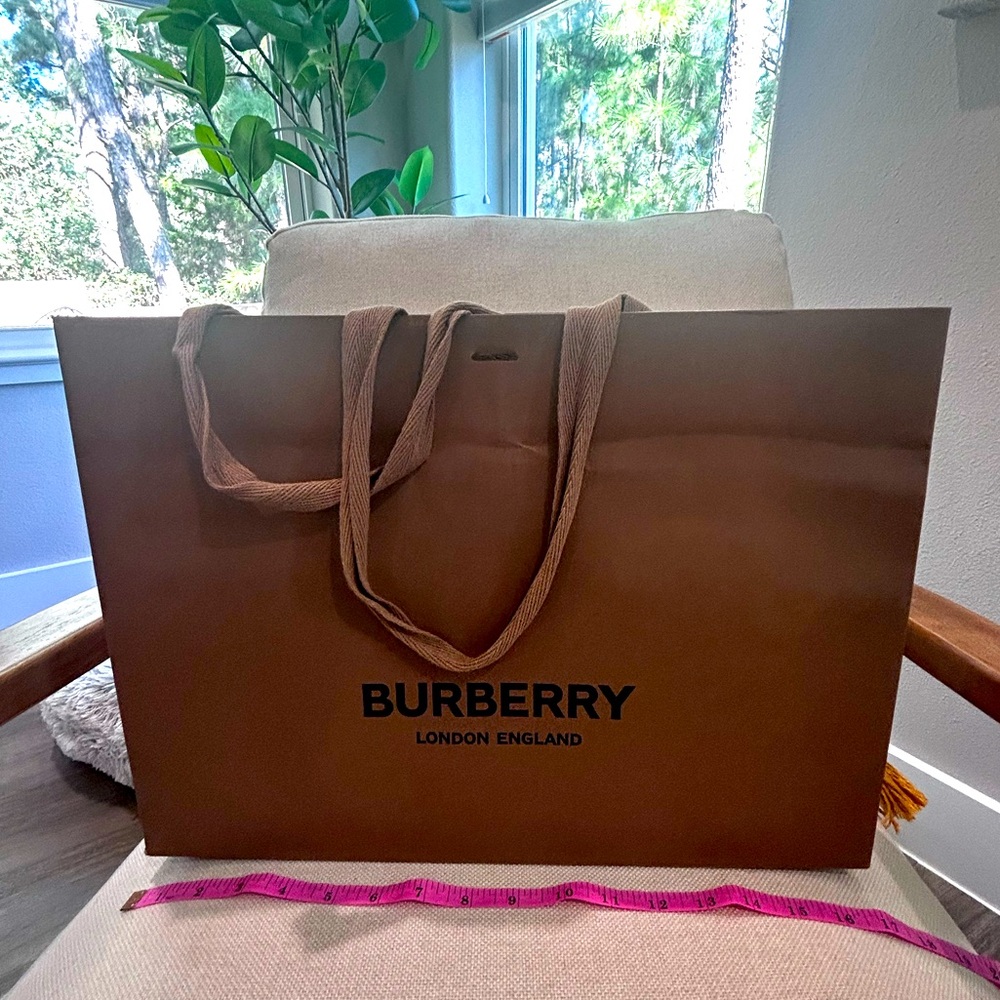 Large Burberry Gift Bag
